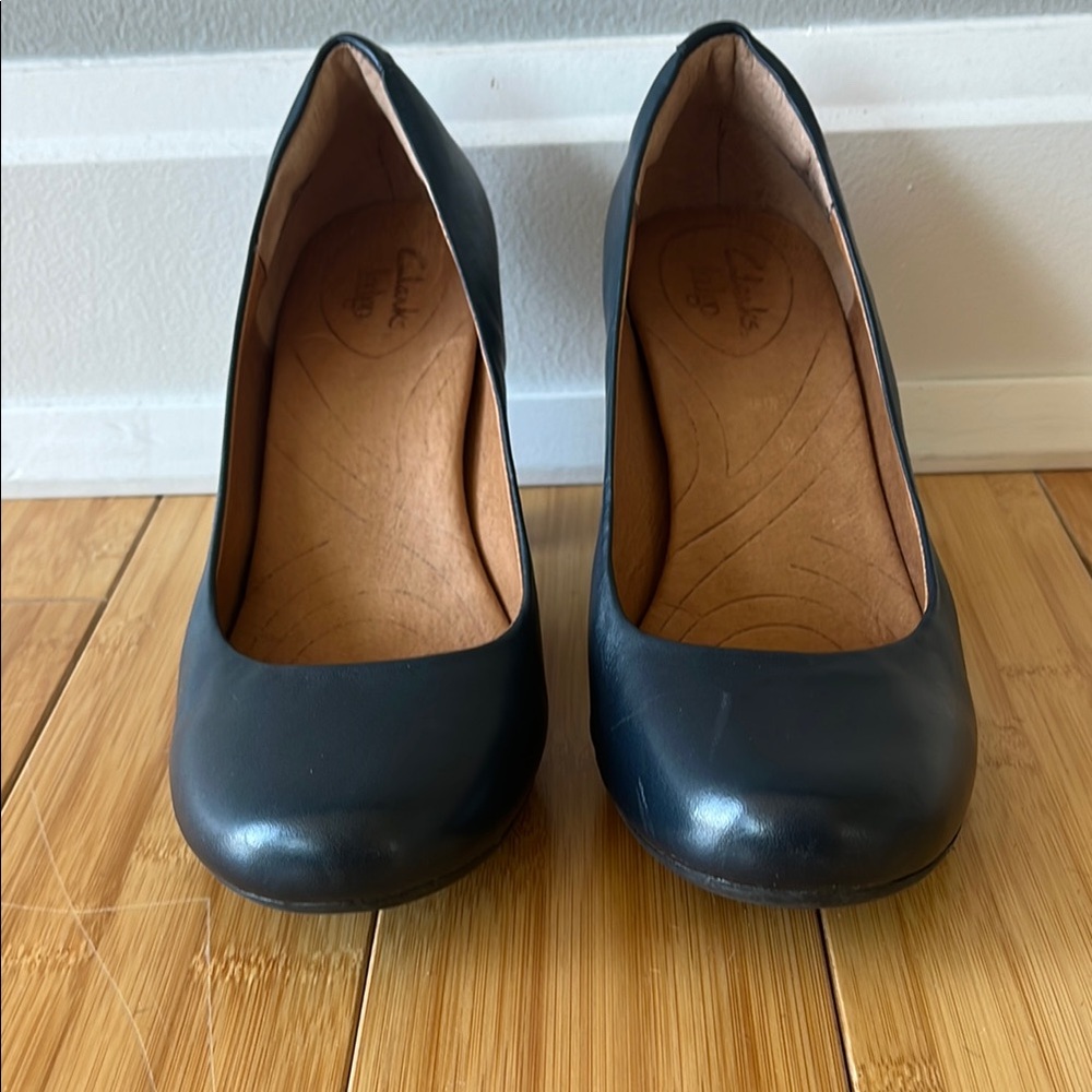 Clarks Women's Blue Pumps